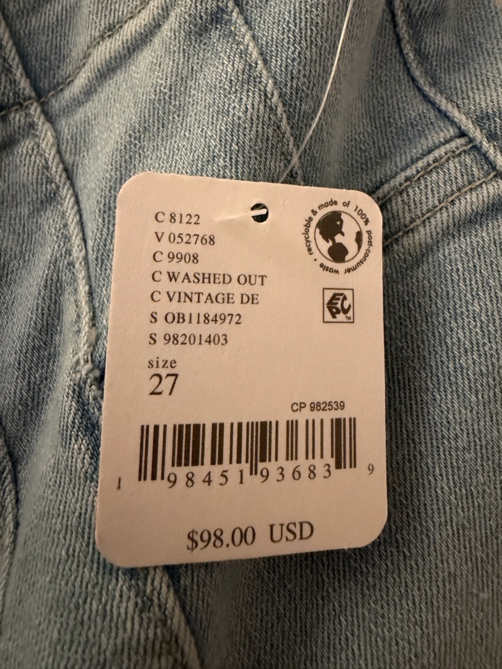 Free People We The Free Jayde Flare Jeans 27 NWT - Picture 3 of 7